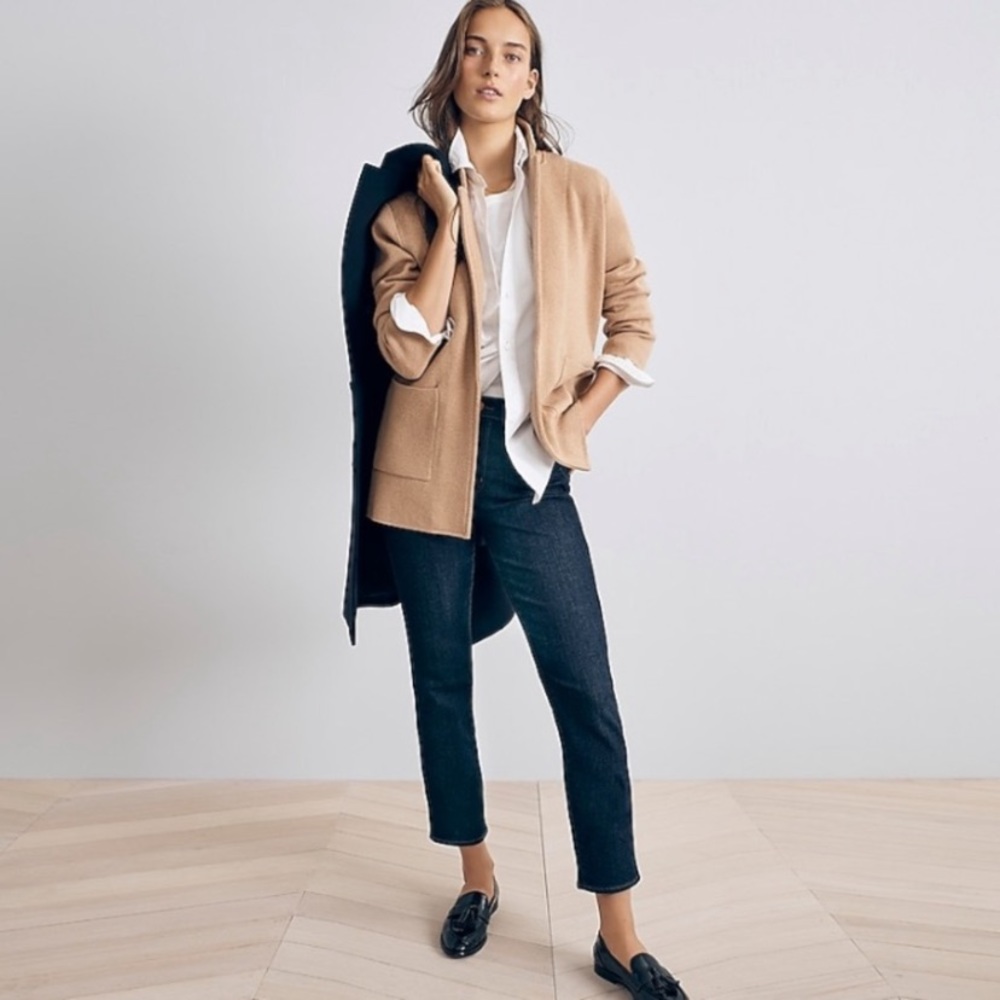 J.Crew Vintage Straight High Rise Trouser Jeans